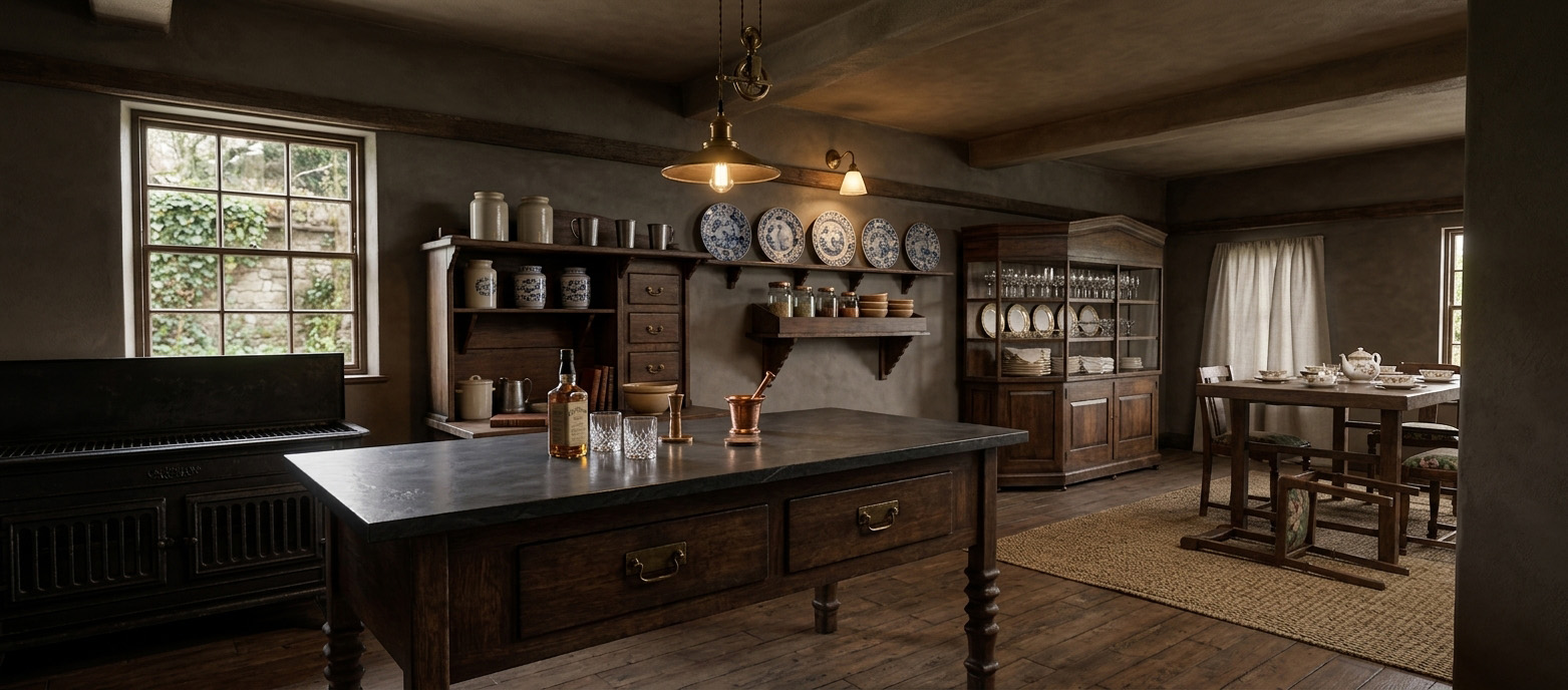 Photorealistic interior rendering from 3D model